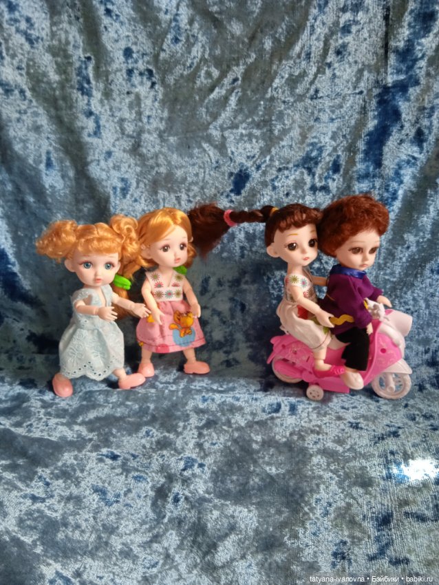 Прокатится на мотоцикле — Куклы с Алиэкспресс (Aliexpress): Китайские шарнирные (фото 3)