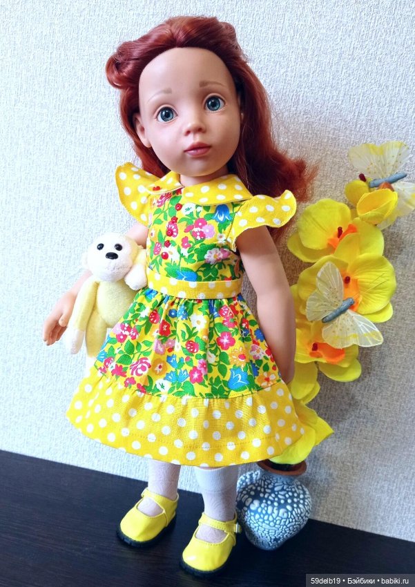 Наше весеннее солнышко — Куклы Gotz (Готц): Ханна (фото 3)