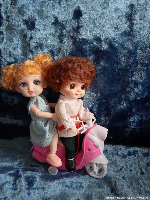 Прокатится на мотоцикле — Куклы с Алиэкспресс (Aliexpress): Китайские шарнирные