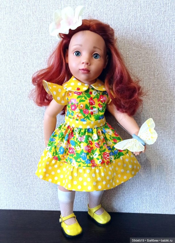 Наше весеннее солнышко — Куклы Gotz (Готц): Ханна