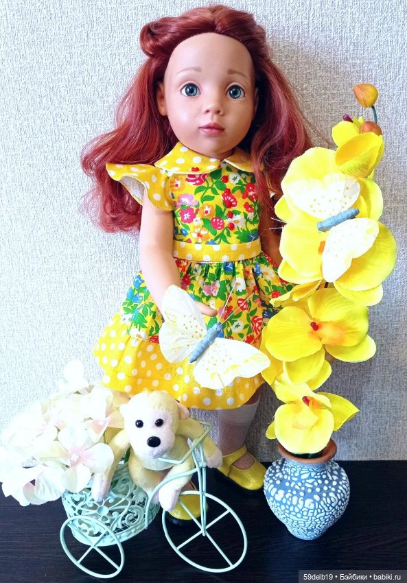 Наше весеннее солнышко — Куклы Gotz (Готц): Ханна (фото 6)