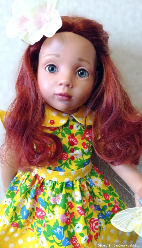 Наше весеннее солнышко — Куклы Gotz (Готц): Ханна (фото 7)