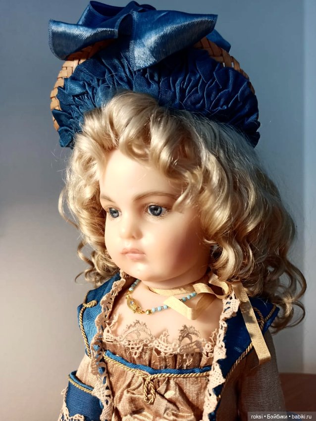 Реплика куклы Bru — Авторские куклы в антикварном стиле: будуарные