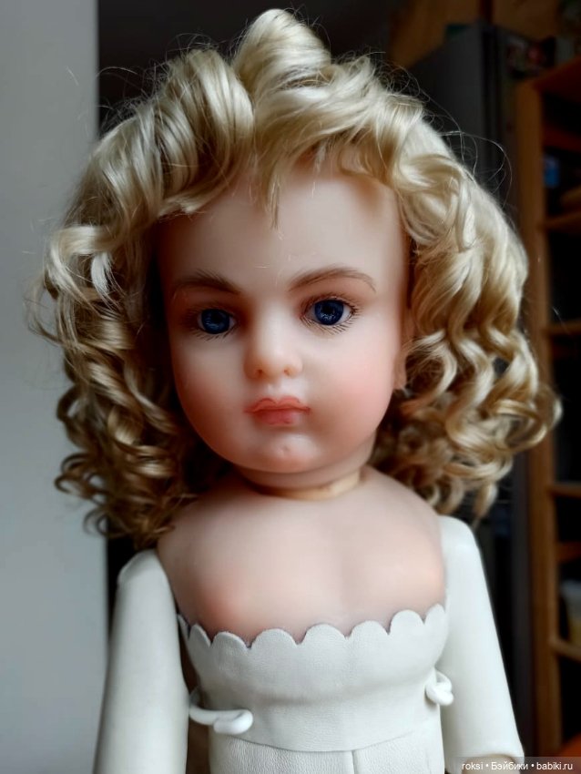 Реплика куклы Bru — Авторские куклы в антикварном стиле: будуарные