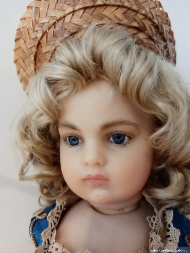 Реплика куклы Bru — Авторские куклы в антикварном стиле: будуарные