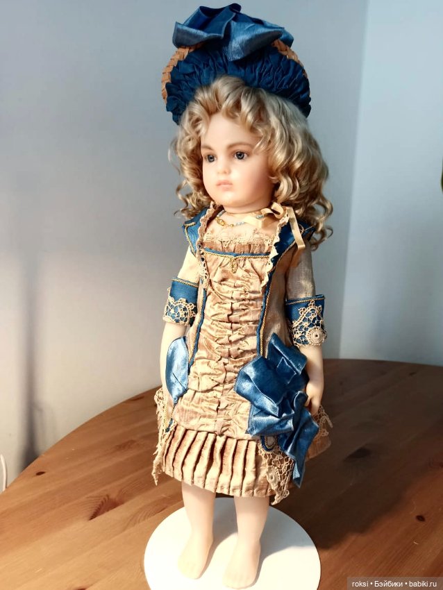 Реплика куклы Bru — Авторские куклы в антикварном стиле: будуарные