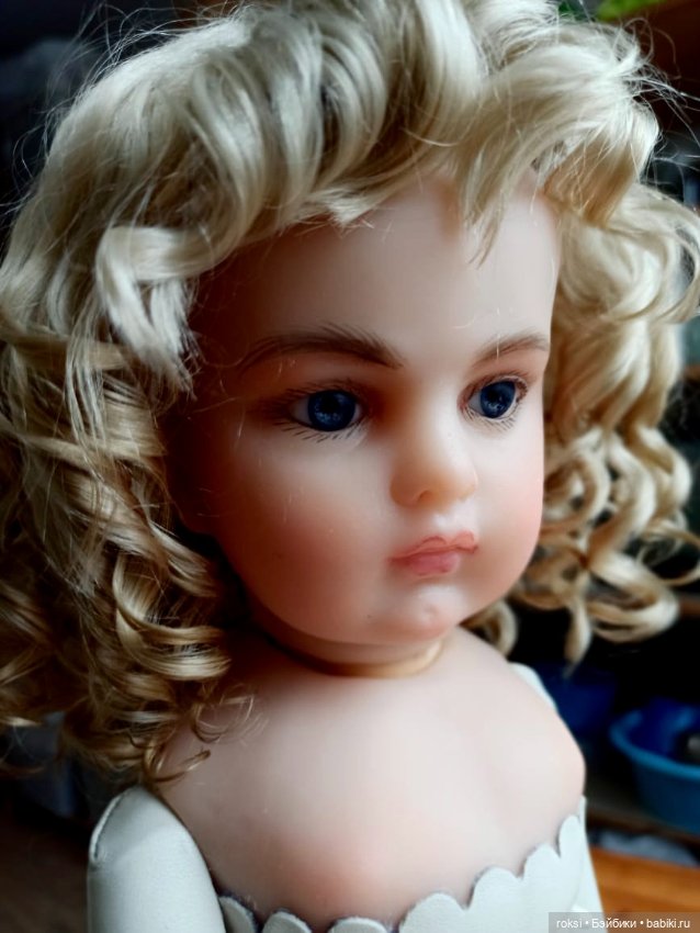 Реплика куклы Bru — Авторские куклы в антикварном стиле: будуарные