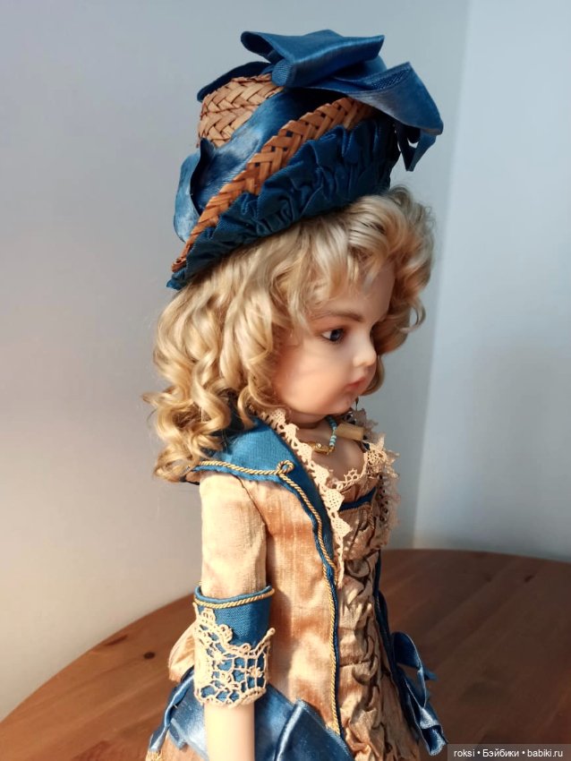 Реплика куклы Bru — Авторские куклы в антикварном стиле: будуарные