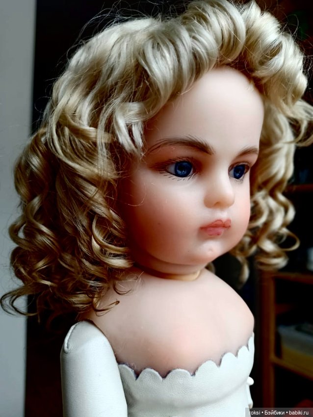 Реплика куклы Bru — Авторские куклы в антикварном стиле: будуарные