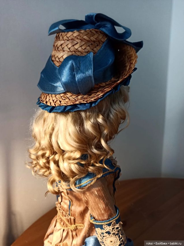 Реплика куклы Bru — Авторские куклы в антикварном стиле: будуарные