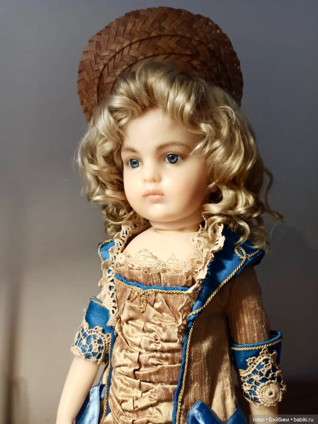 Реплика куклы Bru — Авторские куклы в антикварном стиле: будуарные