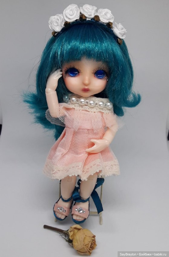 Маленькая Роза — Куклы Baboliy (Баболи (фото 6)