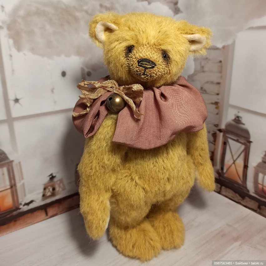 Оливер, рост 28 см — Авторские мишки Тедди и друзья: фото (фото 2)