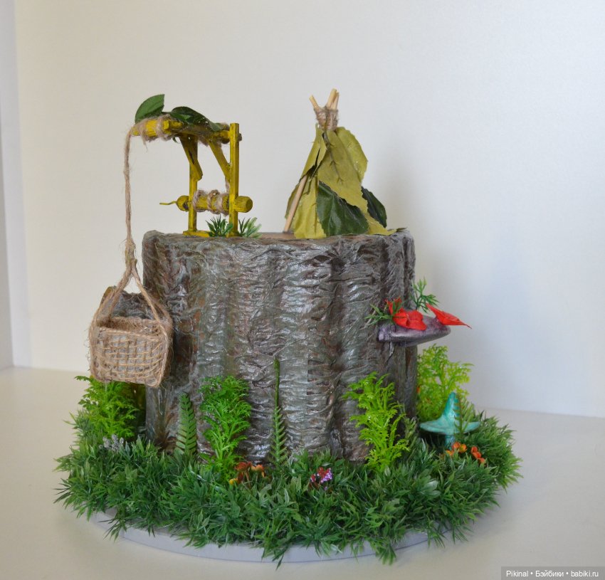 Домик в лесу — Кукольные домики своими руками: фото