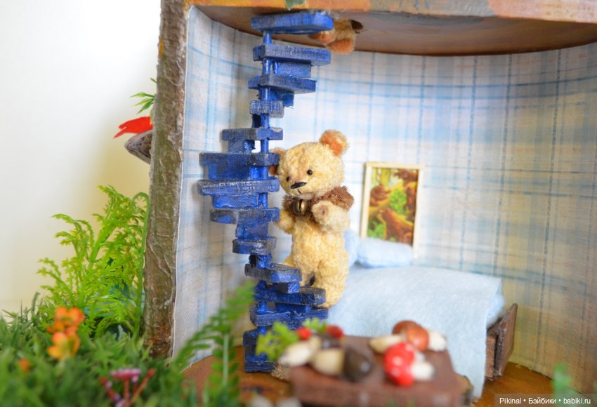 Домик в лесу — Кукольные домики своими руками: фото