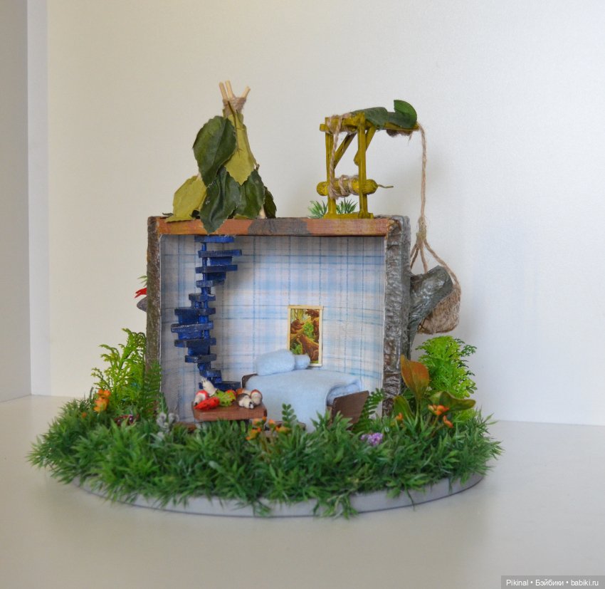 Домик в лесу — Кукольные домики своими руками: фото (фото 2)