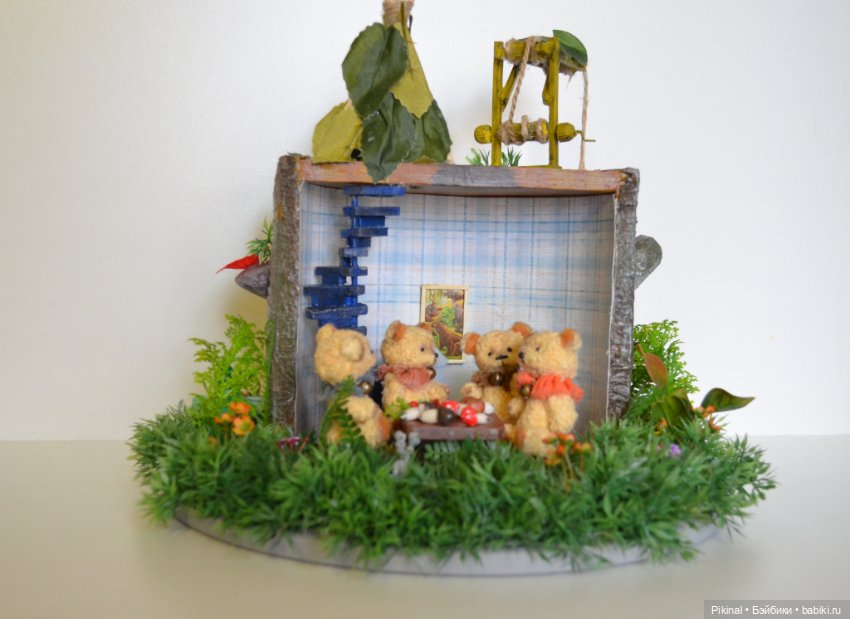 Домик в лесу — Кукольные домики своими руками: фото (фото 5)