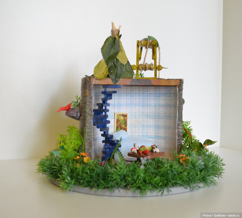 Домик в лесу — Кукольные домики своими руками: фото