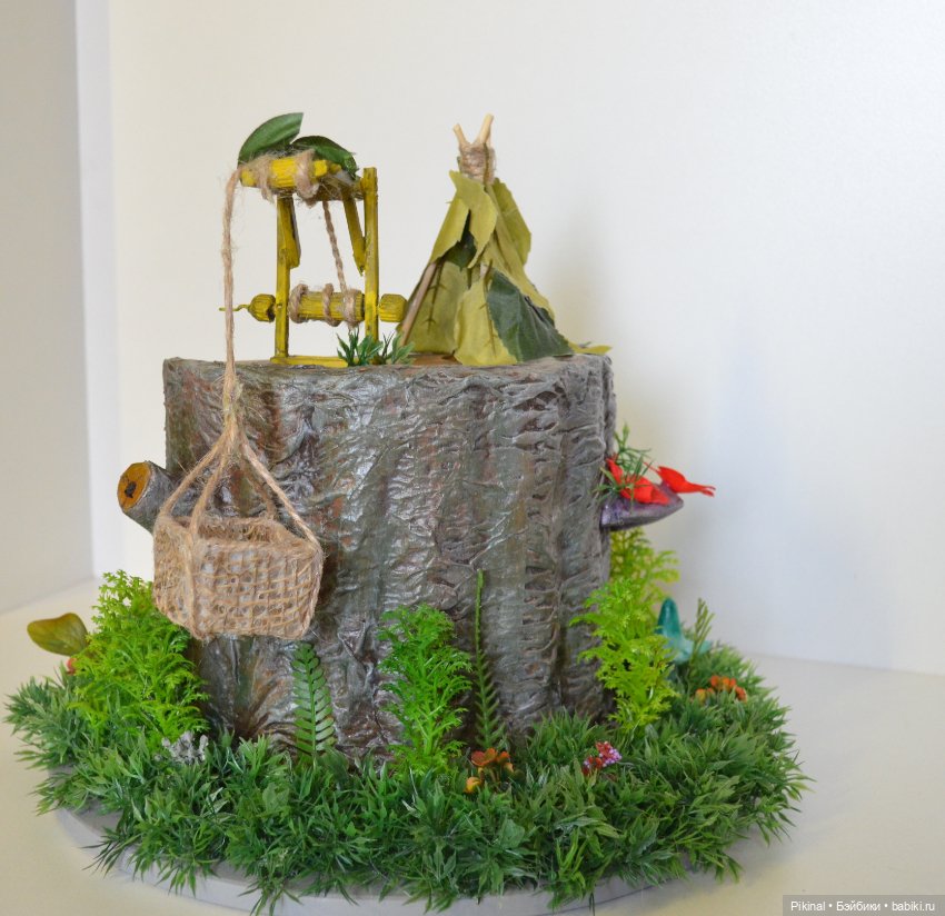 Домик в лесу — Кукольные домики своими руками: фото