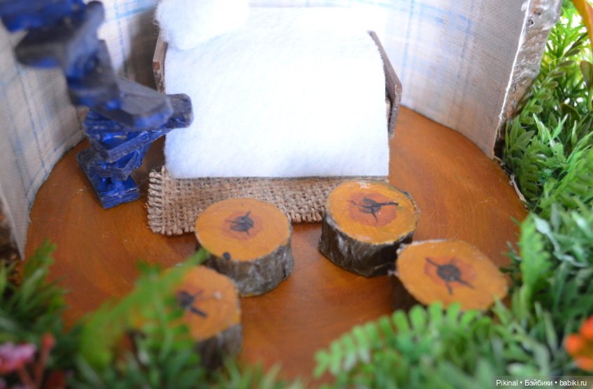 Домик в лесу — Кукольные домики своими руками: фото