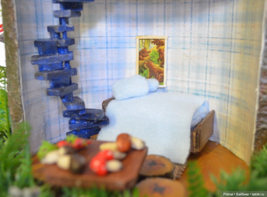 Домик в лесу — Кукольные домики своими руками: фото