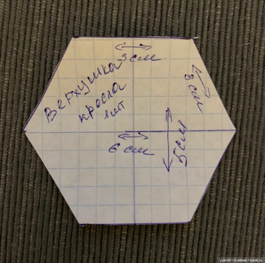 Кресло "Груша" для кукол Blythe, Барби и им подобных (фото 3)