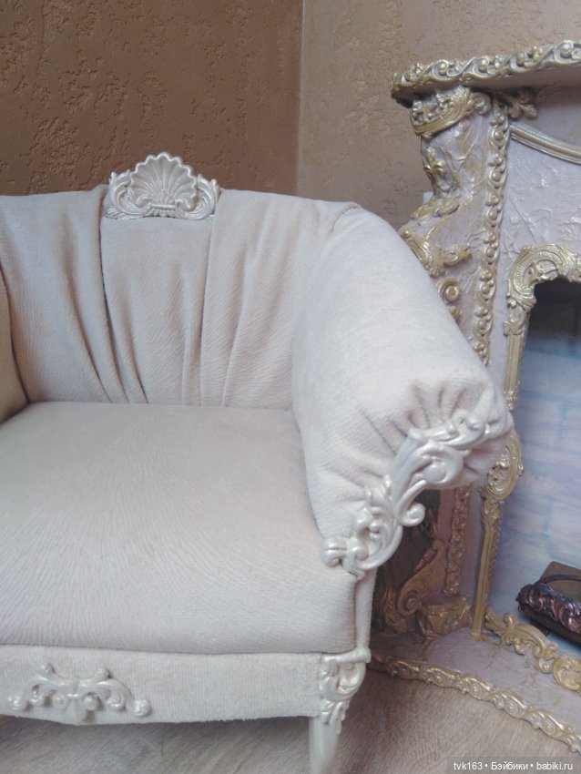 Кресло для кукол ренессанс (фото 2)