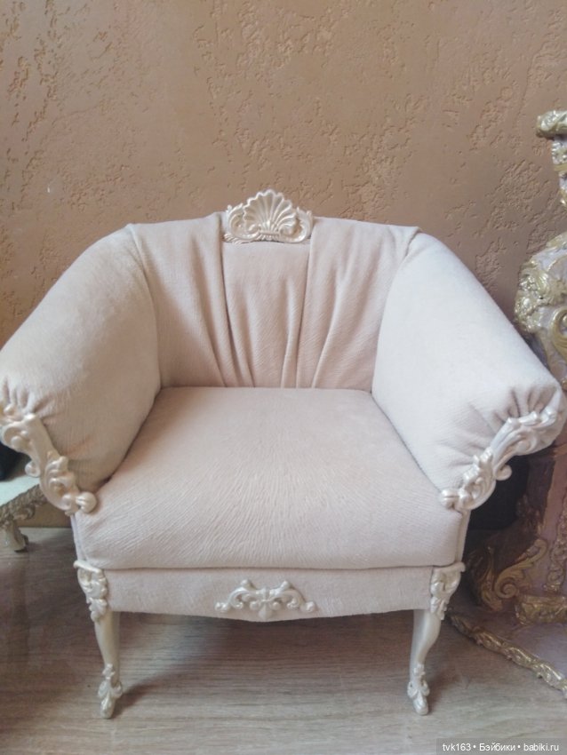 Кресло для кукол ренессанс (фото 3)