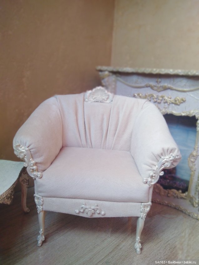 Кресло для кукол ренессанс (фото 6)