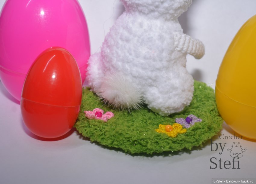 Заяц Пуш — Вязаные игрушки и амигуруми: крючком (фото 2)
