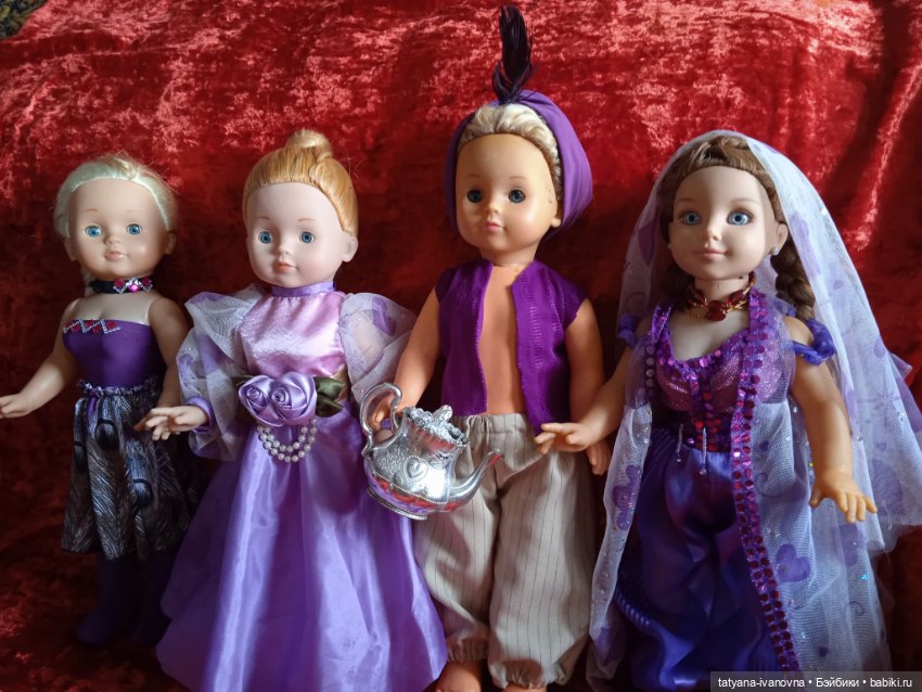 Сказка про Аладдина — Куклы с Алиэкспресс (Aliexpress): Китайские шарнирные (фото 2)