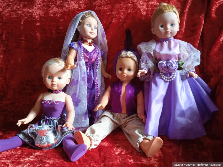 Сказка про Аладдина — Куклы с Алиэкспресс (Aliexpress): Китайские шарнирные (фото 3)