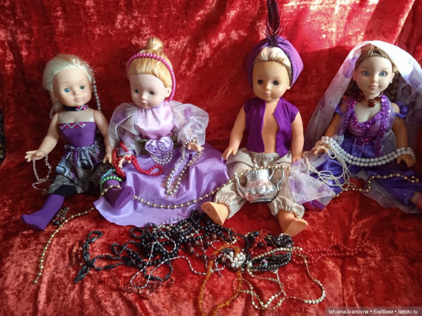 Сказка про Аладдина — Куклы с Алиэкспресс (Aliexpress): Китайские шарнирные (фото 4)
