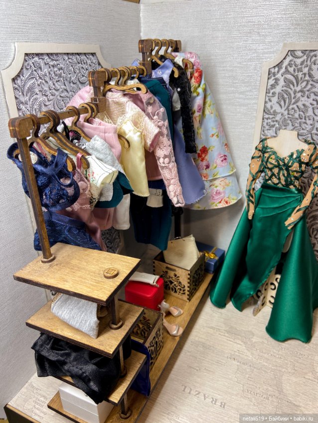 Гардероб для Галы. Куклы А.Жукова (Toka) (фото 2)