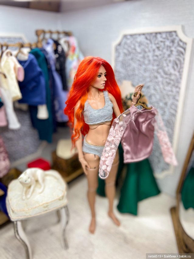 Гардероб для Галы. Куклы А.Жукова (Toka) (фото 3)