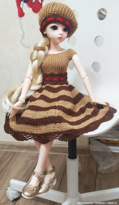 Сливки в шоколаде — Одежда и обувь для кукол своими руками: фото (фото 3)