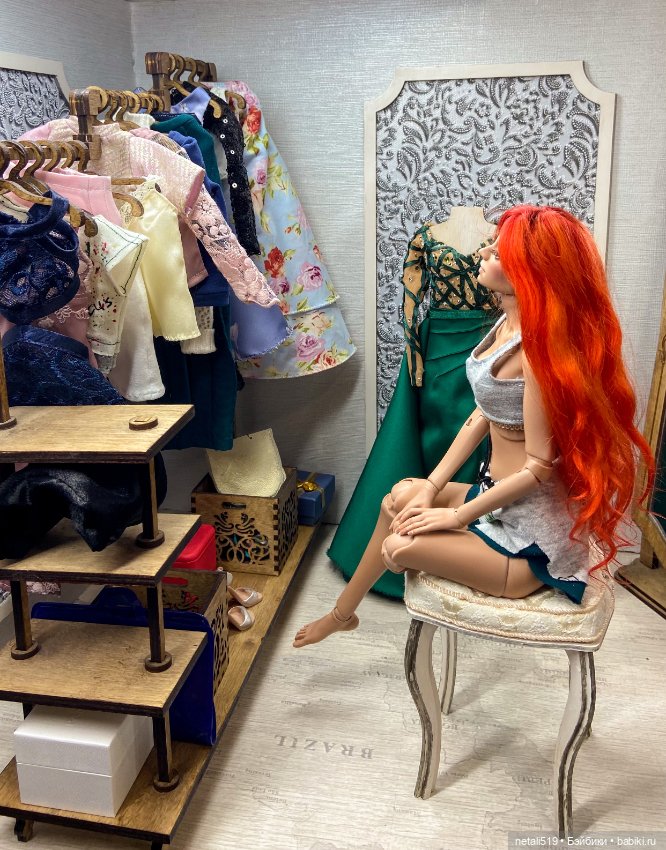 Гардероб для Галы. Куклы А.Жукова (Toka) (фото 4)