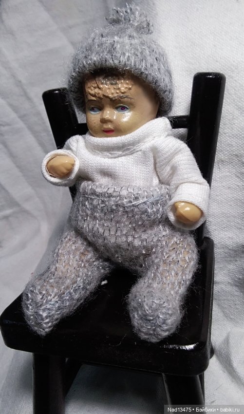 Проба "пера" — Реставрация и преображение кукол: ремонт (фото 5)