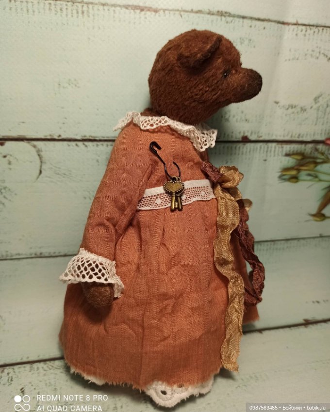 Барышня — Авторские мишки Тедди и друзья: фото (фото 2)