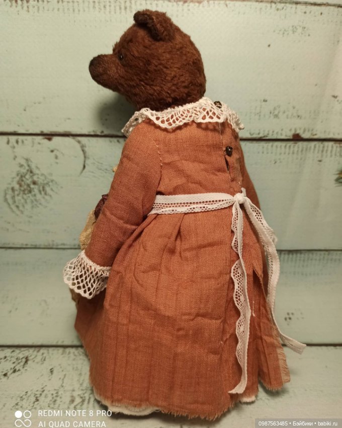 Барышня — Авторские мишки Тедди и друзья: фото (фото 3)