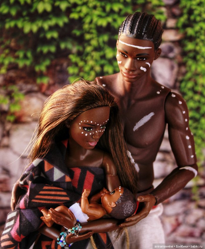 Шоколадная семейка — Куклы Barbie (Барби): Looks (фото 5)