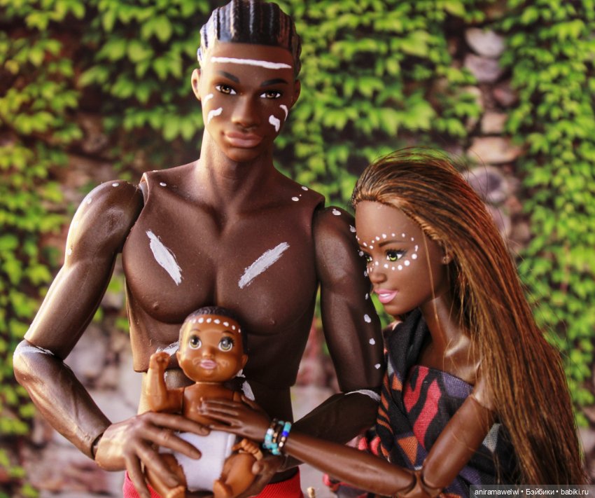 Шоколадная семейка — Куклы Barbie (Барби): Looks (фото 4)
