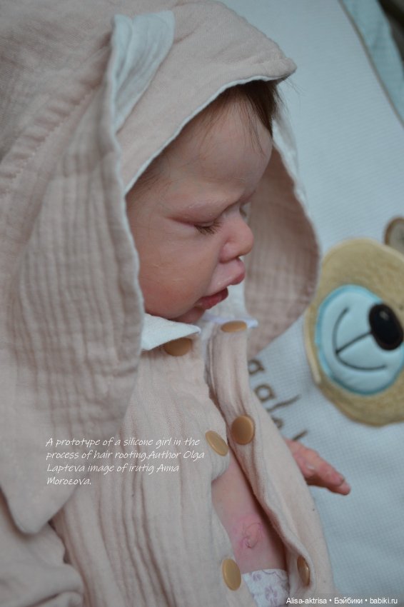 Силиконовая девочка Катарина.Прототип, скульптор Ольга Лаптева, рутинг волос и фото Анны Морозовой