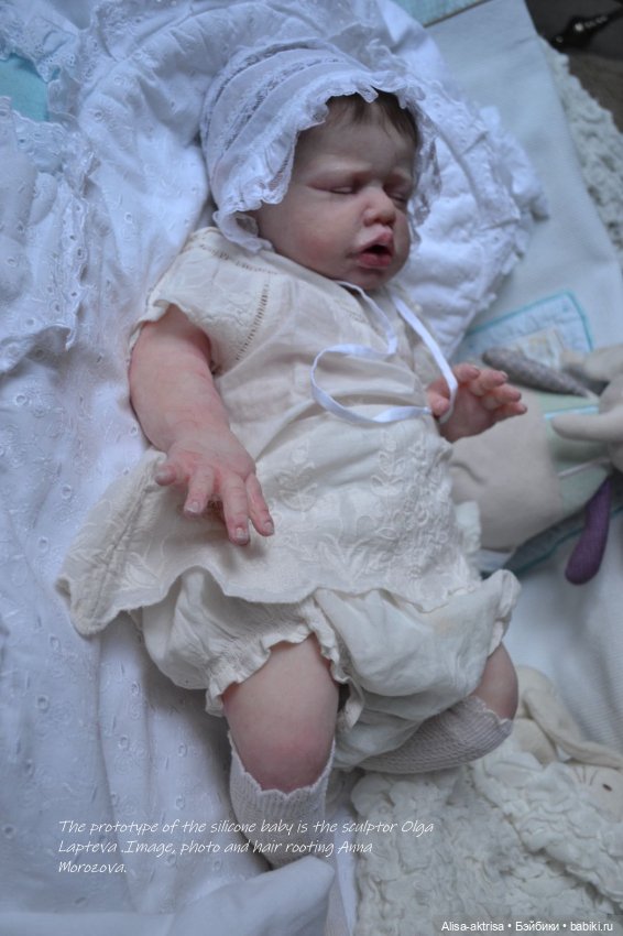 Силиконовая девочка Катарина.Прототип, скульптор Ольга Лаптева, рутинг волос и фото Анны Морозовой