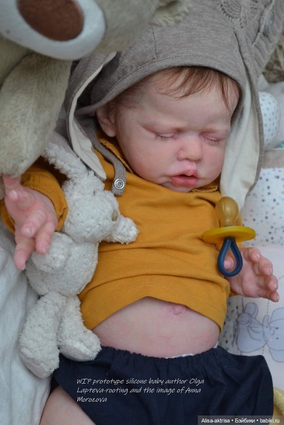 Силиконовая девочка Катарина.Прототип, скульптор Ольга Лаптева, рутинг волос и фото Анны Морозовой