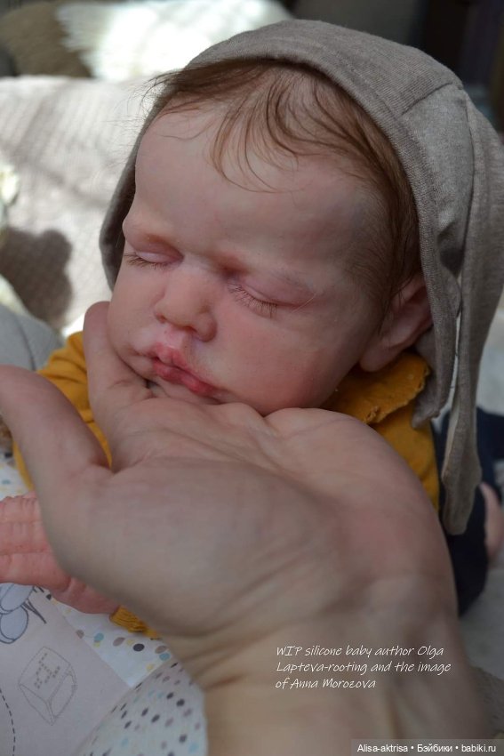 Силиконовая девочка Катарина.Прототип, скульптор Ольга Лаптева, рутинг волос и фото Анны Морозовой