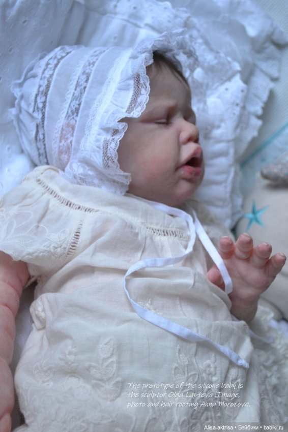 Силиконовая девочка Катарина.Прототип, скульптор Ольга Лаптева, рутинг волос и фото Анны Морозовой
