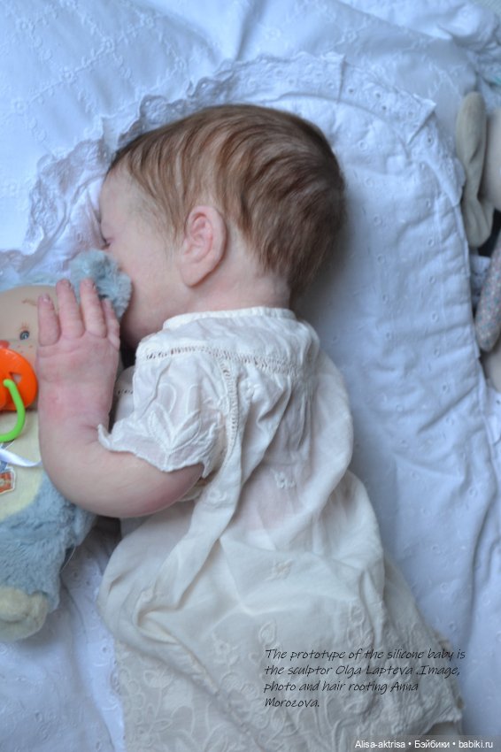 Силиконовая девочка Катарина.Прототип, скульптор Ольга Лаптева, рутинг волос и фото Анны Морозовой (фото 8)