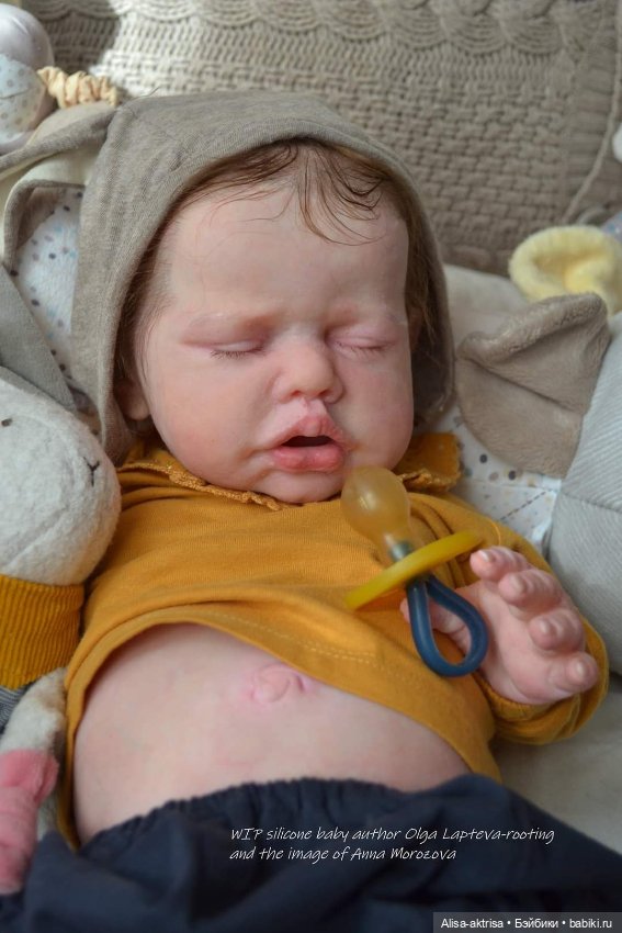 Силиконовая девочка Катарина.Прототип, скульптор Ольга Лаптева, рутинг волос и фото Анны Морозовой