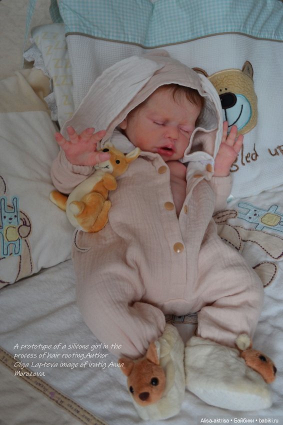 Силиконовая девочка Катарина.Прототип, скульптор Ольга Лаптева, рутинг волос и фото Анны Морозовой
